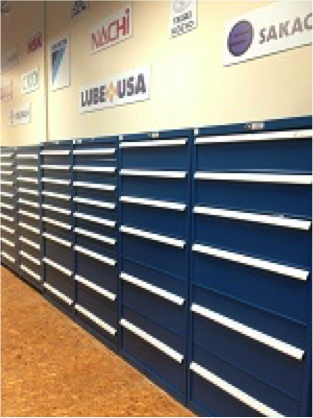 Parts cabinets